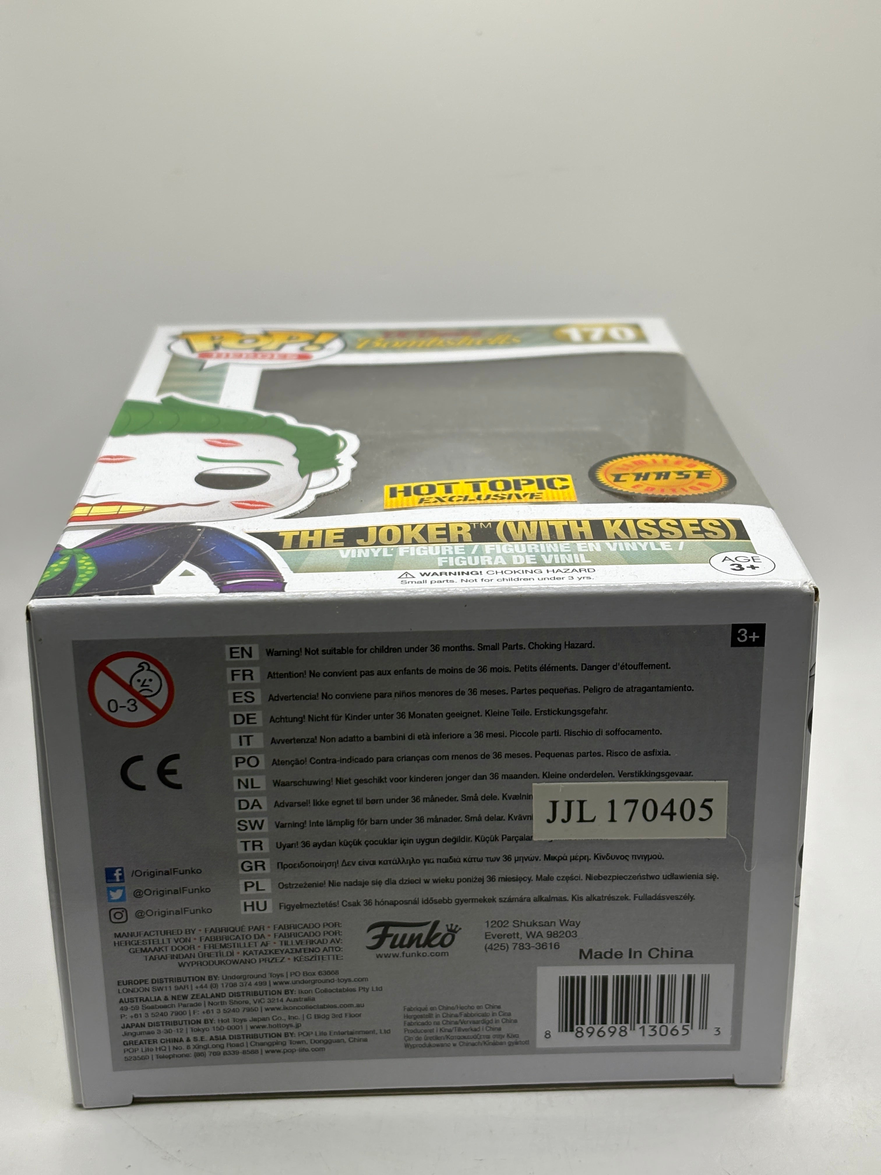 Funko POP! Heroes DC Bombshells #170 The Joker with Kisses Chase Hot Topic, photo 6